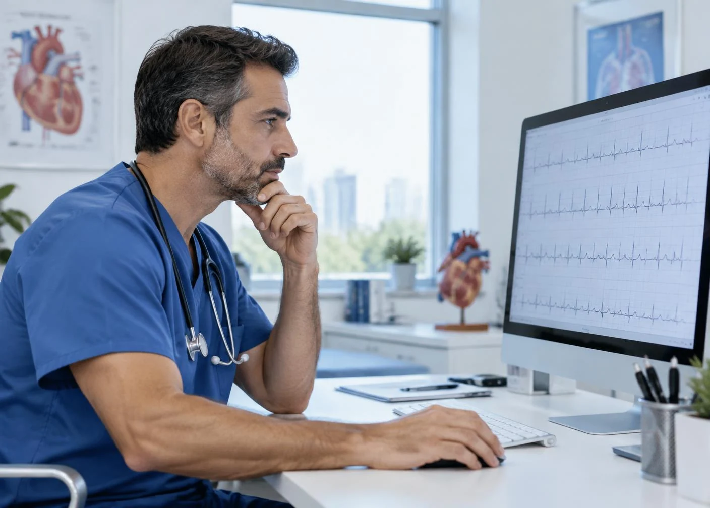 Illustrative cardiovascular care scenario